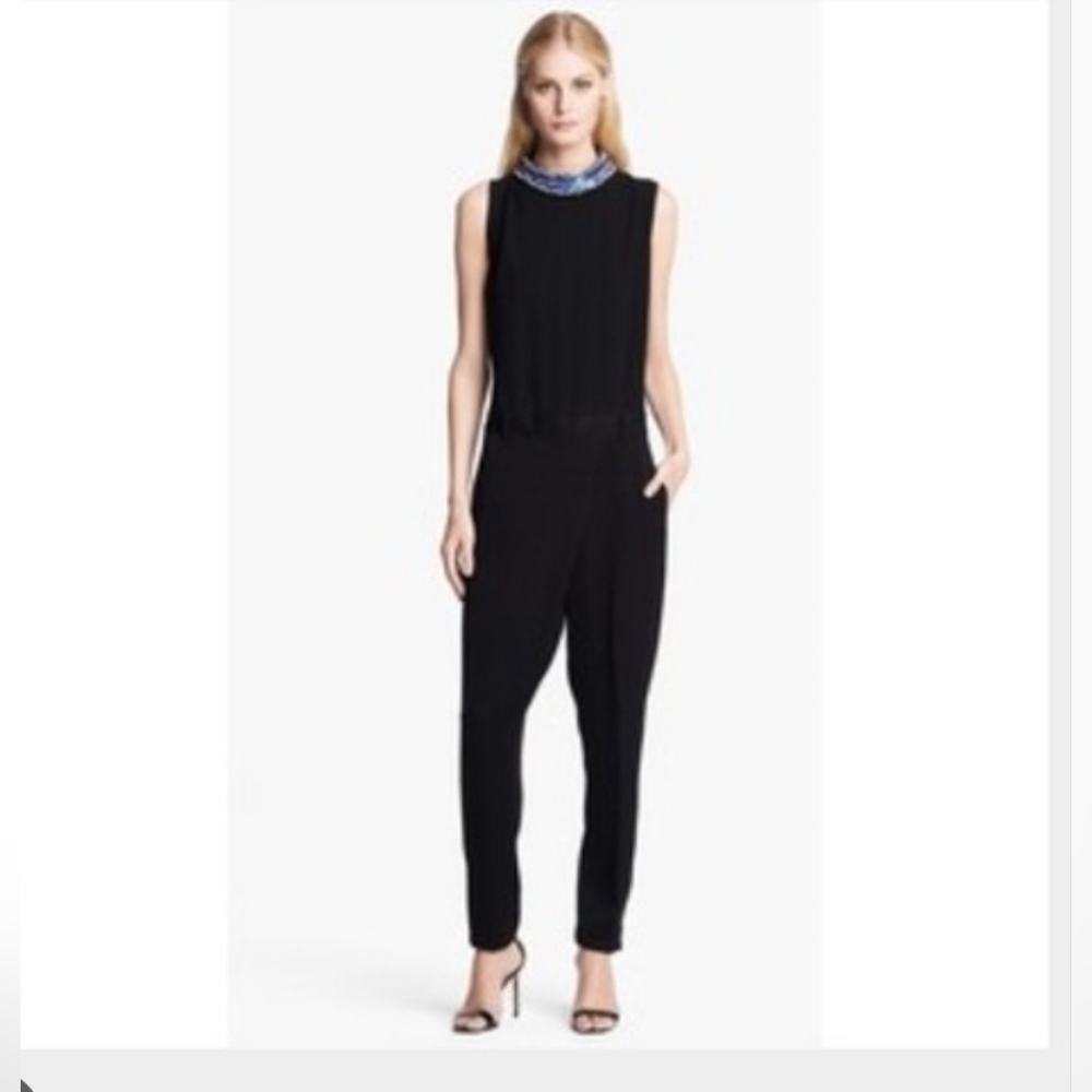 Zila Sleeveless Jumpsuit in Black Alice + Olivia - Picture 15 of 16